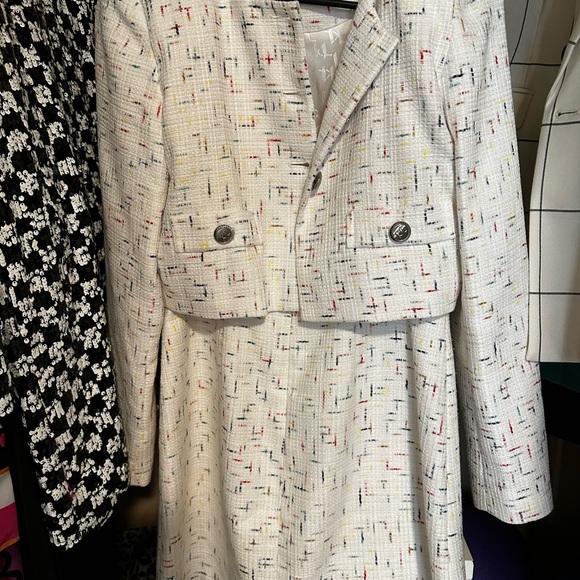 Karl Lagerfeld White and Multicolor Dress - Picture 7 of 8